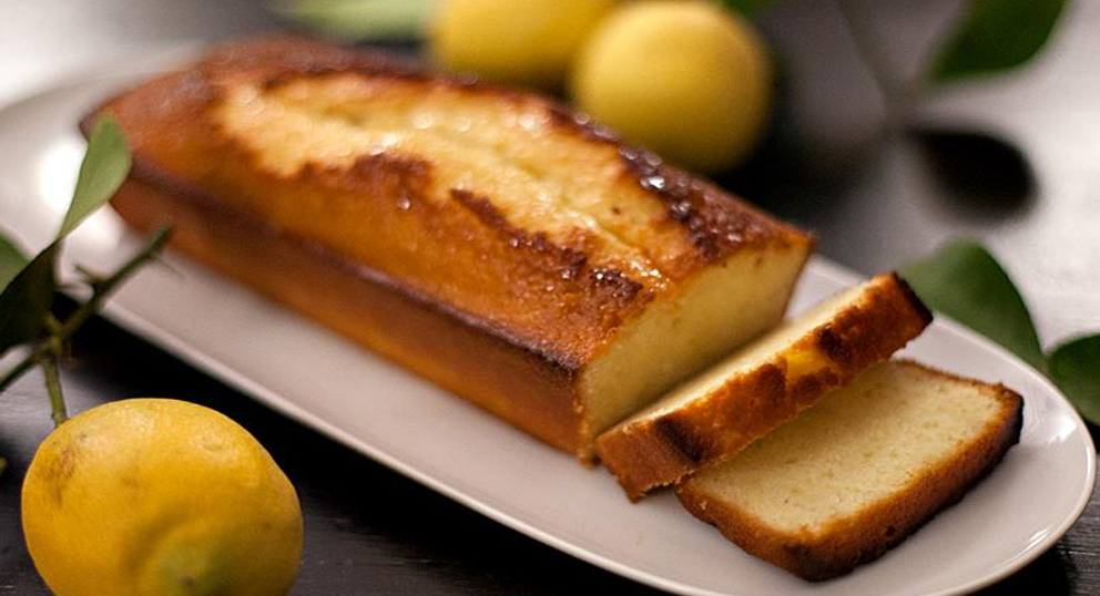 Cake au citron à la crème fraiche