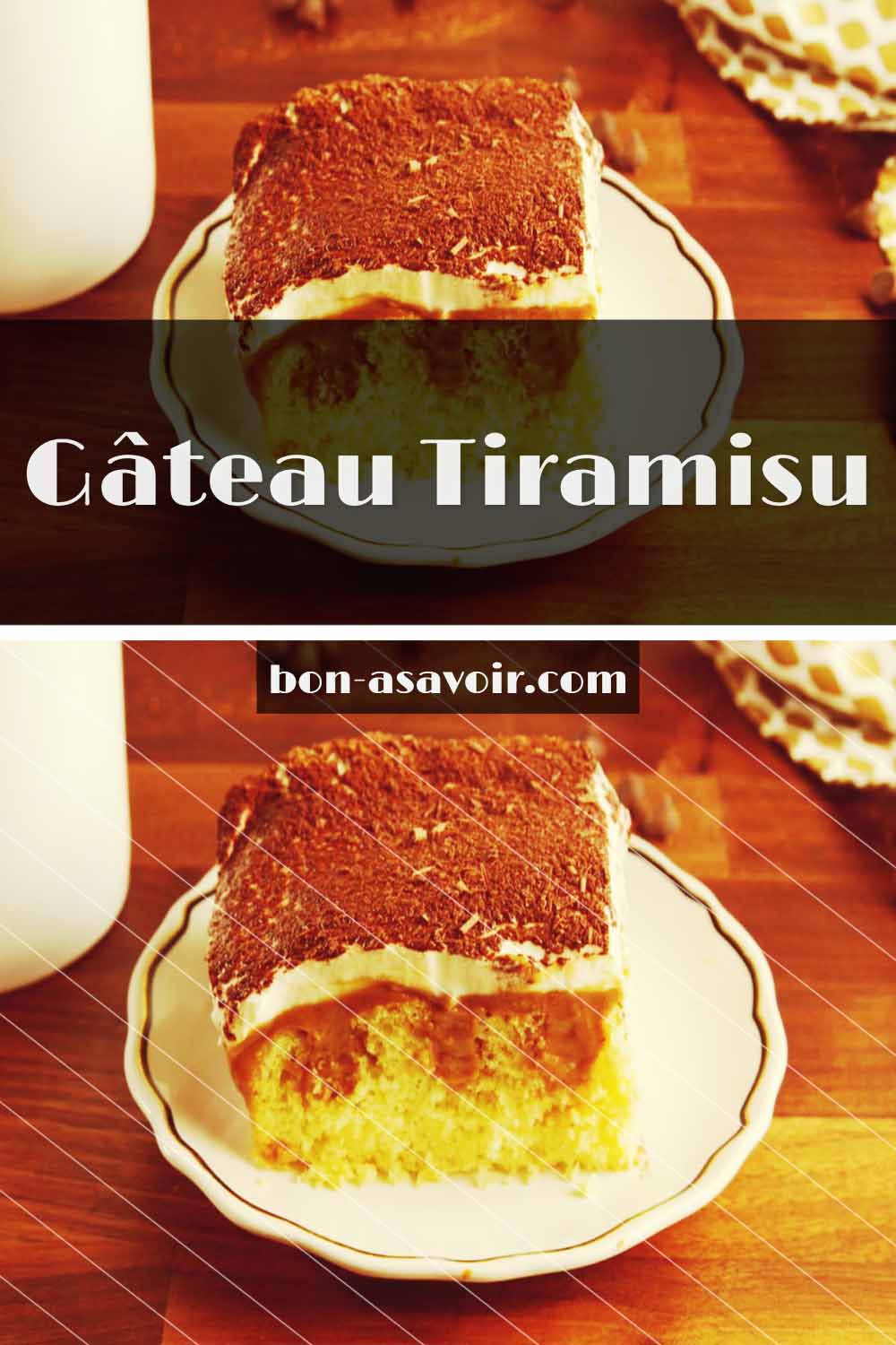 Gâteau Tiramisu