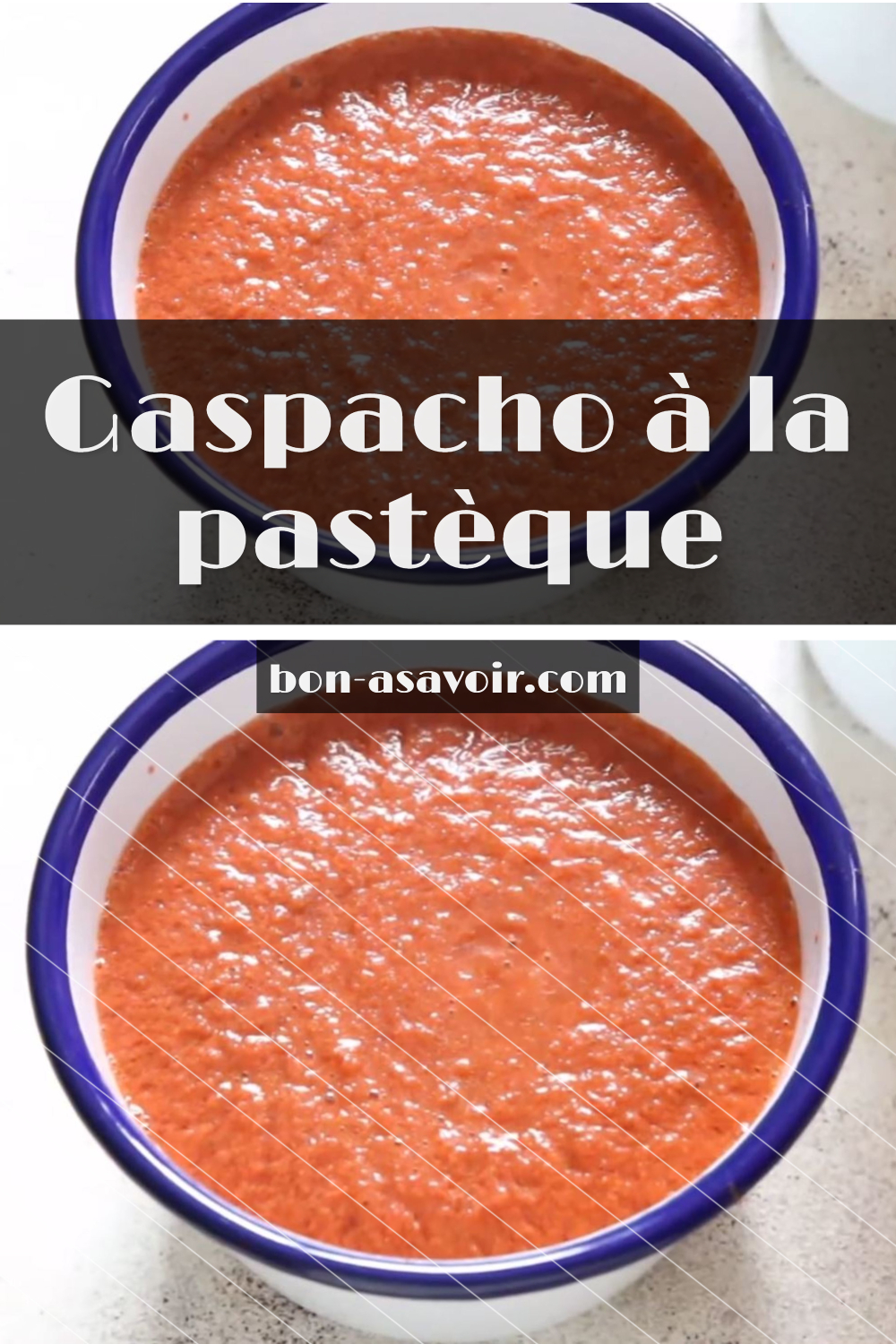 Gaspacho à la pastèque