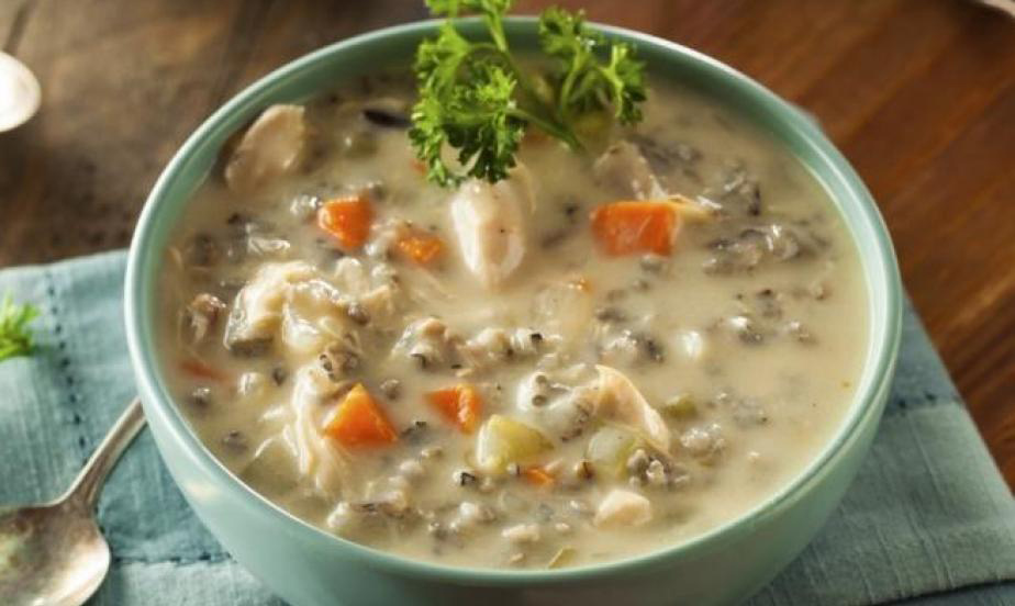 Crème de poulet et de champignons