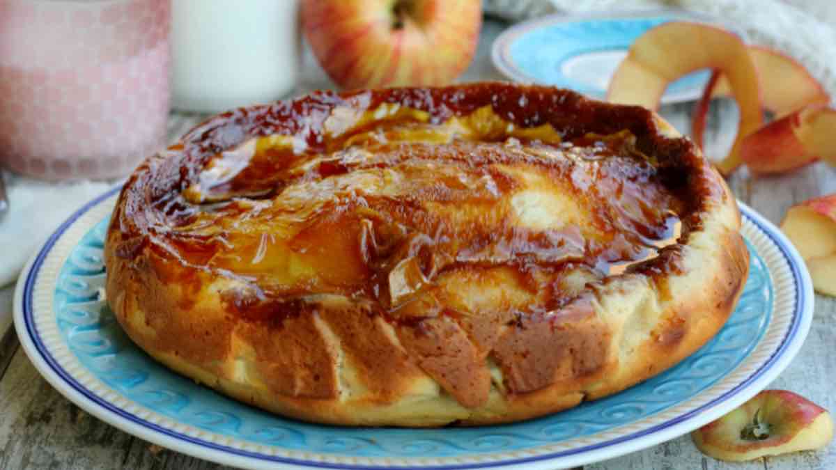 Tarte aux pommes caramélisées douce et authentique