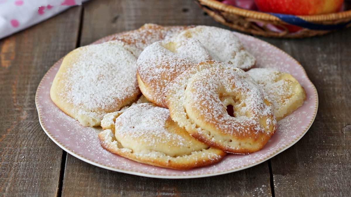 Beignets aux pommes au four de Cyril Lignac